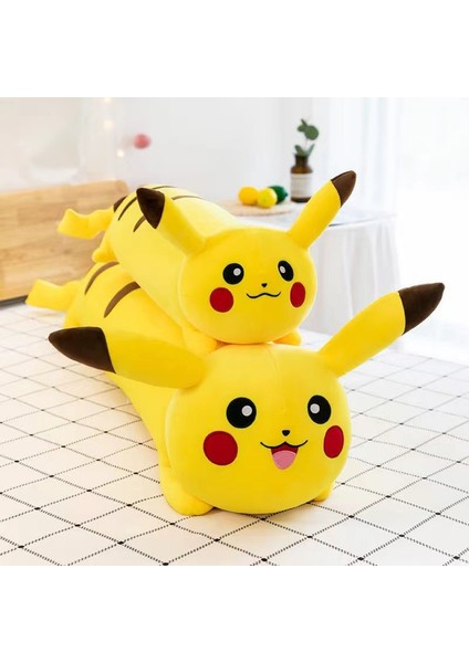 110CM Uzunluğunda Pikachu Bebek Peluş Oyuncak (Yurt Dışından)