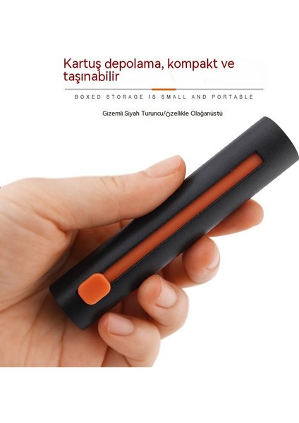 Sekiz Parçalı Paslanmaz Çelik Çocuk Spiral Taşınabilir Kulak Temizleme Aracı (Yurt Dışından)