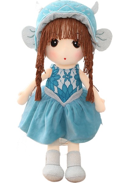 60CM Oniki Yıldız Küçük Kız Bebek Simülasyon Peluş Oyuncak (Yurt Dışından)