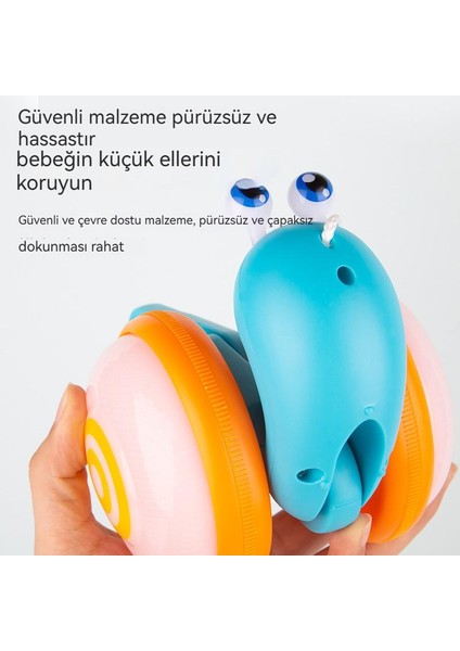Çocuk Ipi Salyangoz Eğitici Hafif Müzikli Oyuncak (Yurt Dışından)