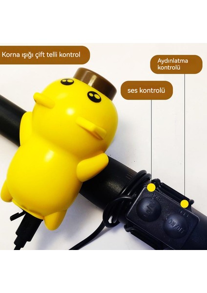 Şarj Edilebilir Çocuk Bisikleti Elektrikli Korna Far (Yurt Dışından) modelleri