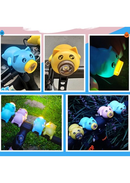 Şarj Edilebilir Çocuk Bisikleti Elektrikli Korna Far (Yurt Dışından) indirimleri