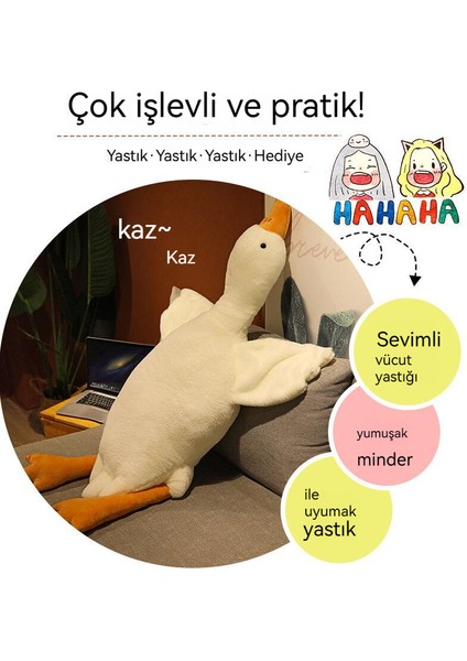 50CM Büyük Beyaz Kaz Yastık Bebek Peluş Oyuncak (Yurt Dışından) fiyatları