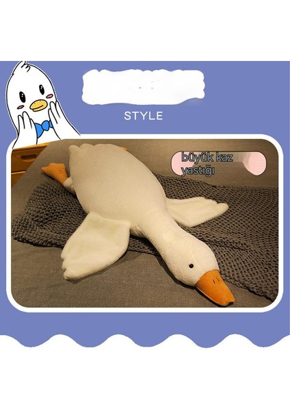 50CM Büyük Beyaz Kaz Yastık Bebek Peluş Oyuncak (Yurt Dışından) fırsatları