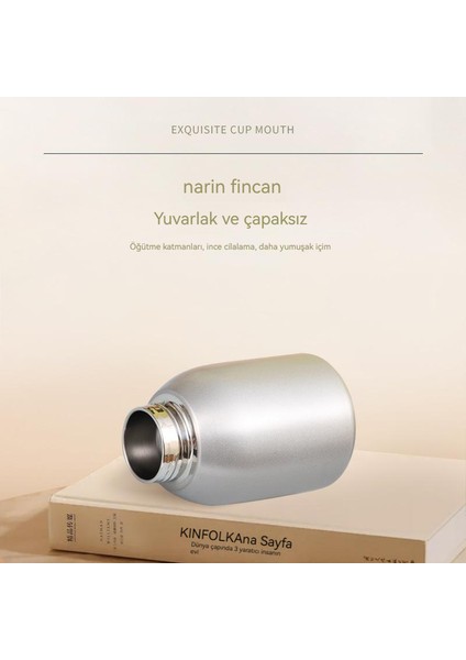 300 ml Paslanmaz Çelik Kemer Halkası Taşınabilir Tombul Termos Bardak (Yurt Dışından) fırsatları