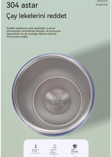 Yeni Paslanmaz Çelik Tek Kapaklı Çift Kullanımlı Flip-Top Zıplayan Termos Pipetli (Yurt Dışından) fiyatları