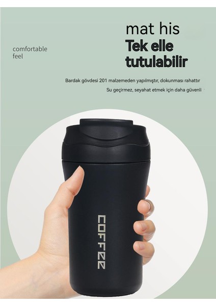 Yeni Paslanmaz Çelik Tek Kapaklı Çift Kullanımlı Flip-Top Zıplayan Termos Pipetli (Yurt Dışından) indirimleri