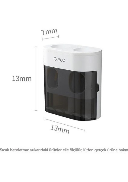 Deliksiz Duvara Monte Ev Tipi Otomatik Diş Macunu Sıkacağı (Yurt Dışından) indirimleri
