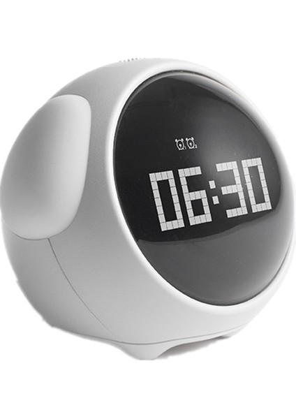 Çocuklar Için LED Expression Pixel Akıllı Işıklı Çalar Saat (Yurt Dışından)