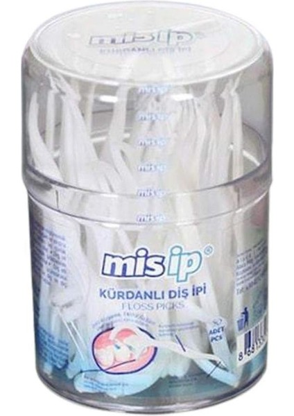 Kürdanlı Diş Ipi 50'li Silindir Kutu