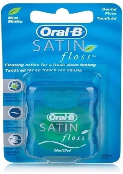 Oral B Saten Nane Diş, 25 m