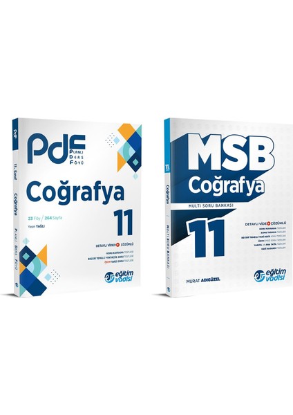 2024 11.Sınıf Coğrafya PDF + Soru Seti 2 Kitap