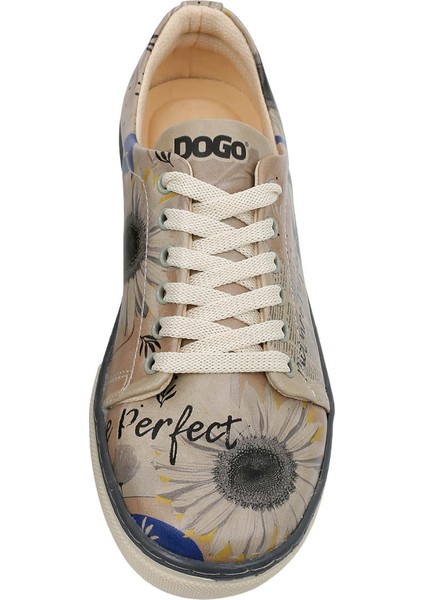 Kadın Vegan Deri Çok Renkli Sneakers - Picture Perfect Tasarım