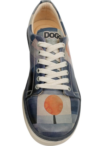 Kadın Vegan Deri Lacivert Sneakers - Be Different Tasarım fırsatları