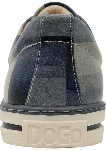 Kadın Vegan Deri Lacivert Sneakers - Be Different Tasarım indirimleri