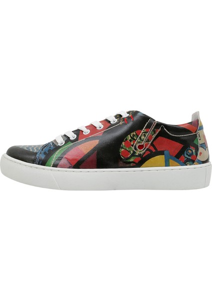 Kadın Vegan Deri Çok Renkli Sneakers - Want Some Color? Tasarım fiyatları