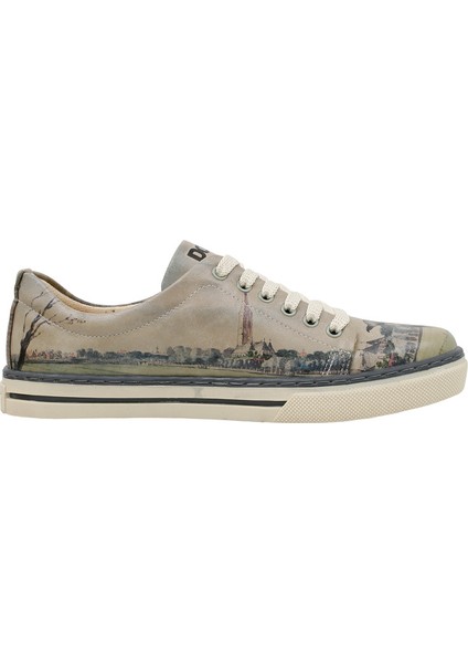Kadın Vegan Deri Çok Renkli Sneakers - Birds of the Castle Tasarım modelleri