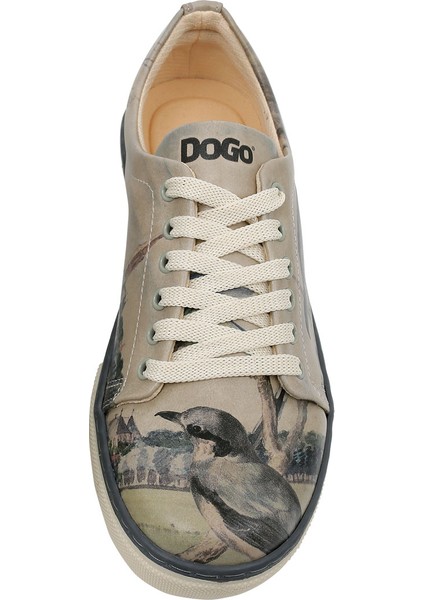 Kadın Vegan Deri Çok Renkli Sneakers - Birds of the Castle Tasarım fırsatları