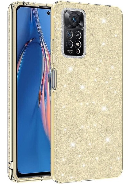 Xiaomi Redmi Note 12 Pro 4g Kılıf Simli Renkli Silikon