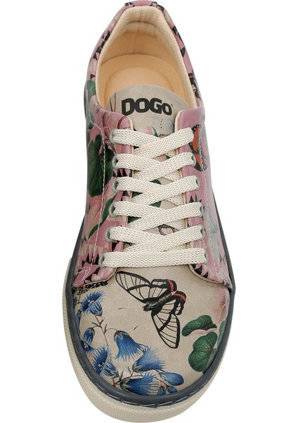 Kadın Vegan Deri Çok Renkli Sneakers - Thankful for Today Tasarım fırsatları