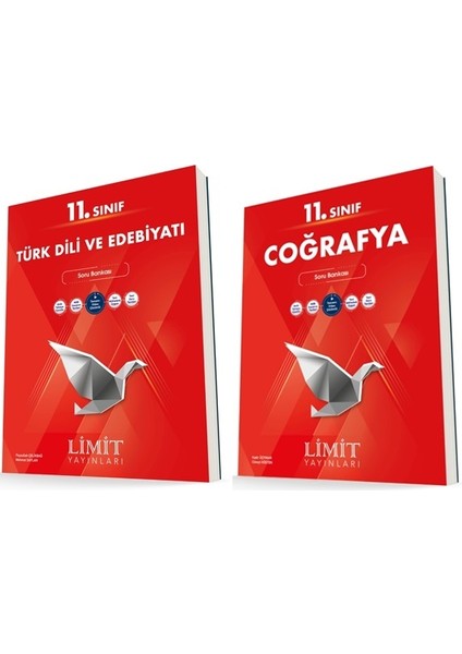 11. Sınıf Edebiyat - Coğrafya Soru Bankası Seti 2 Kitap