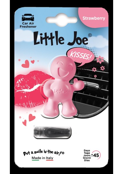 Joe Thums Up Strawberry Kalorifere Geçme Oto Kokusu Çilek