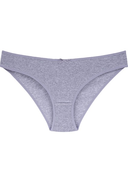 Kadın 6 Adet Çok Renkli Likralı Esnek Yumuşak Dokulu Slip Külot modelleri