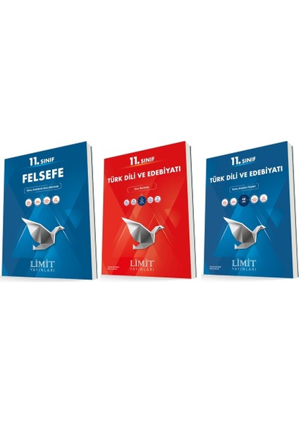 11. Sınıf Edebiyat - Felsefe Konu - Soru Seti 3 Kitap