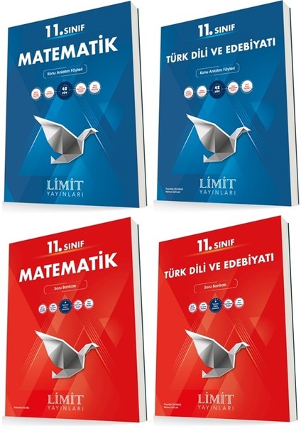 11. Sınıf Matematik - Edebiyat Konu - Soru Seti 4 Kitap