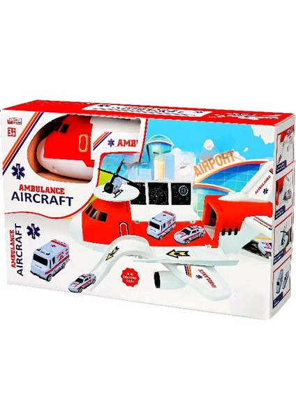 Ern Heroes Toys Uçak Ambulans Seti