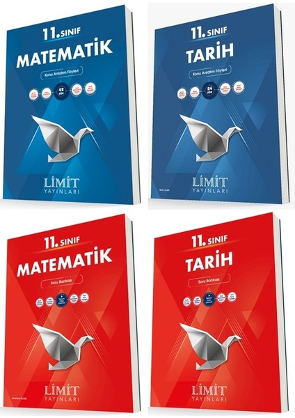 11. Sınıf Matematik - Tarih Konu - Soru Seti 4 Kitap