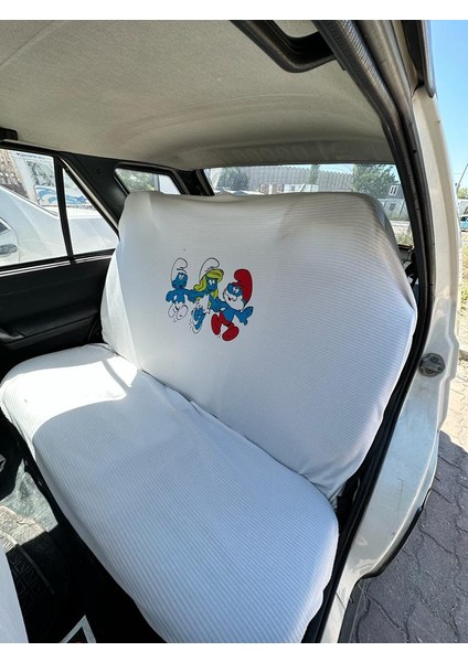 Şirinler Oto Servis Kılıfı