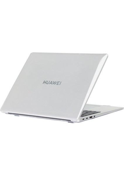 Huawei Matebook D16 2022 Uyumlu Kılıf Kapak 360° Tam Koruma Parlak Şeffaf Renksiz