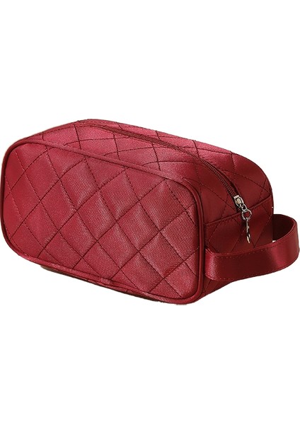Kozmetik Çantası Lingge Büyük Kapasiteli Naylon Makyaj Çantası Su Geçirmez Depolama Çok Fonksiyonlu Kozmetik Çantası 24*13*10.5 Cm (Yurt Dışından)