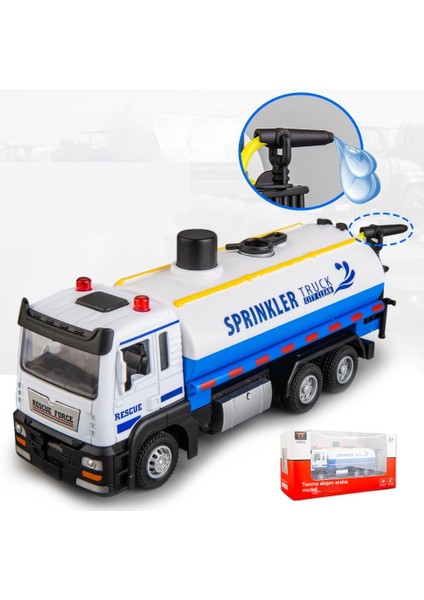 Tianying 1:50 Alaşım Sprinkler Modeli Su Püskürtebilir Çocuk Oyuncak Araba Sesli Ve Işıklı Geri Çekin Simülasyon Sanitasyon Aracı (Yurt Dışından) fiyatları