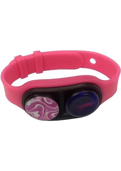 Pop Disk Fidget Dekompresyon Oyuncak Mıknatıs Oyuncak Poppuck Bilezik (Yurt Dışından)