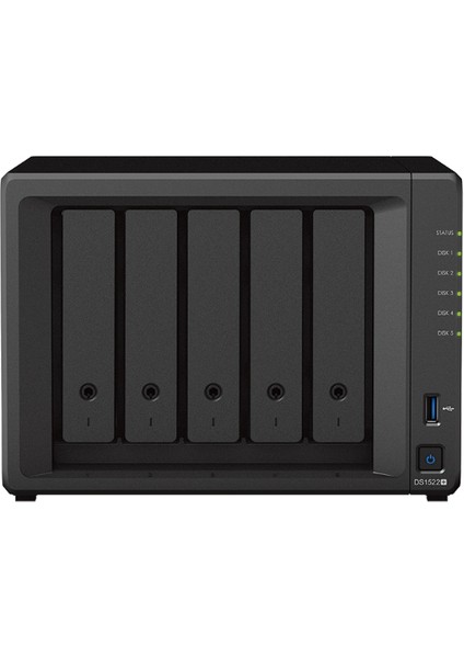 DS1522 Plus 5 Yuvalı Diskstation Nas Depolama Ünitesi (SYN-DS1522+)