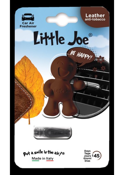 Joe Thums Up Leather Kalorifere Geçme Oto Kokusu Deri
