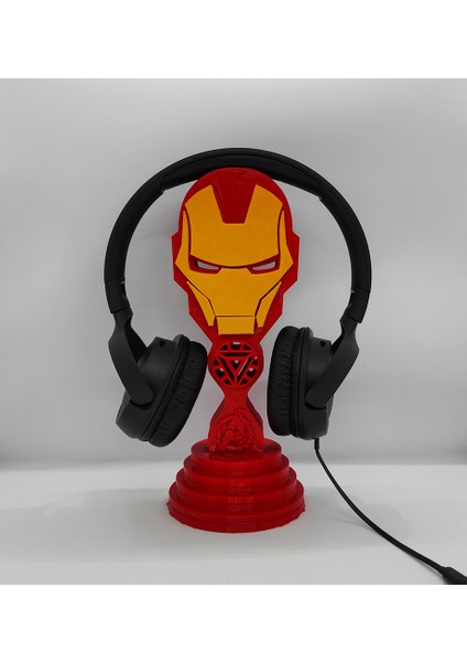 Iron Man Masaüstü Kulaklık Standı - Kulaklık Tutacağı