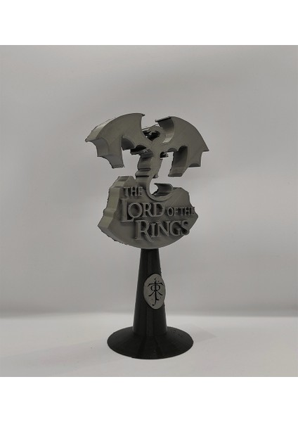 Nerva Design 3D Yüzüklerin Efendisi Masaüstü Kulaklık Standı - Lord Of The Rings, Lotr