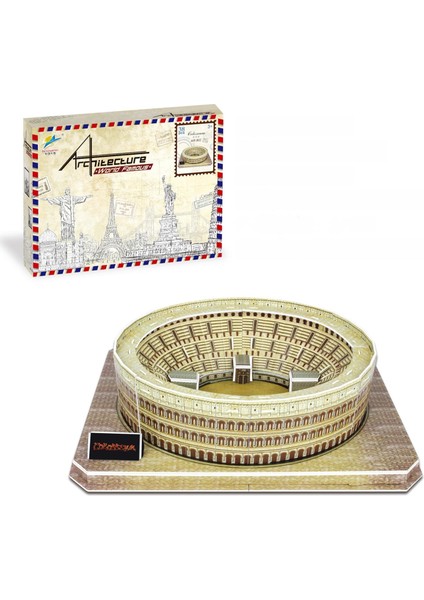 Bo Diamond Roma Colosseum Bulmaca 3d Model Kağıt Diy Üç Boyutlu Bulmaca (Yurt Dışından)