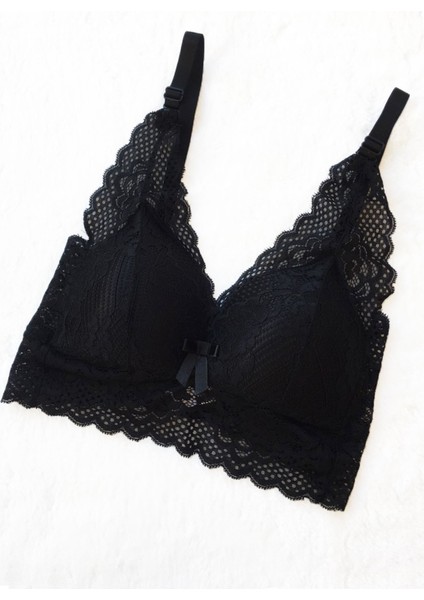 Kadın Pedli Bralet Sütyen Dantelli Soft Kap Büstiyer