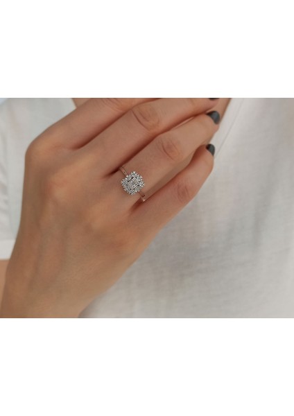 Vega Yıldızı Baget Pırlanta Yüzük 0423R0188 fırsatları