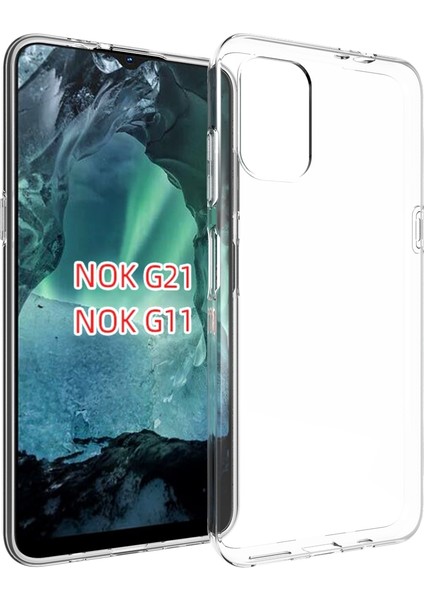 Hongshou-Nokia G21 Için Su Geçirmez Doku Tpu Telefon Kılıfı (Yurt Dışından)