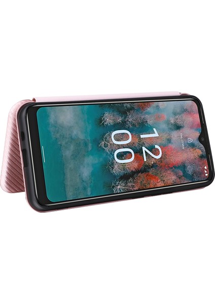Hongshou-Nokia C12 / C12 Pro / C12 Plus Için Karbon Fiber Dokulu Kılıf (Yurt Dışından) modelleri