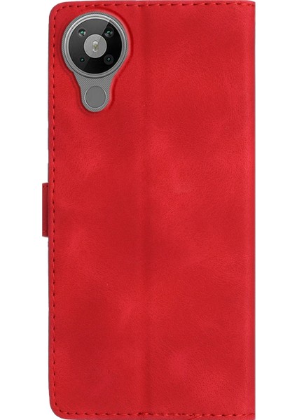 Hongshou-Nokia 5.3 Için Çiçek Kabartmalı Pu Kılıf (Yurt Dışından) modelleri