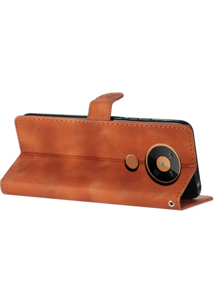 Hongshou-Nokia 5.4 Için Çiçek Kabartmalı Pu Kılıf (Yurt Dışından) indirimleri