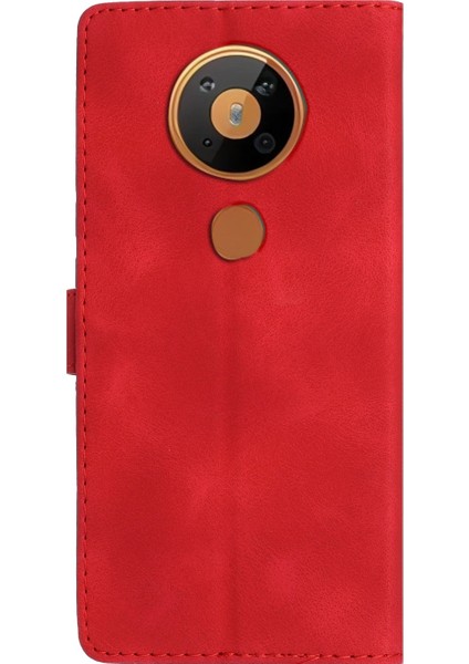 Hongshou-Nokia 5.4 Için Çiçek Kabartmalı Pu Kılıf (Yurt Dışından) fırsatları