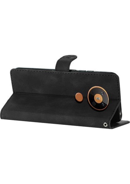 Hongshou-Nokia 5.4 Için Çiçek Kabartmalı Pu Kılıf (Yurt Dışından) indirimleri