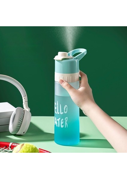 Yaz Sporları Için Su Bardağı Sprey Kabı Soğutma Plastik Bardak Öğrenciler Için Düşmeyi Önleyici Su Şişesi (Yurt Dışından) modelleri